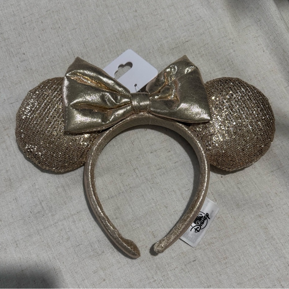 BNWT Sparkling Champagne Disney Ears